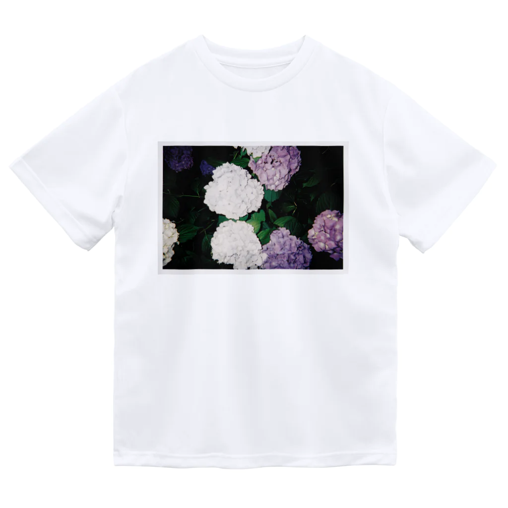 三河ぺこの#12あじさい Dry T-Shirt