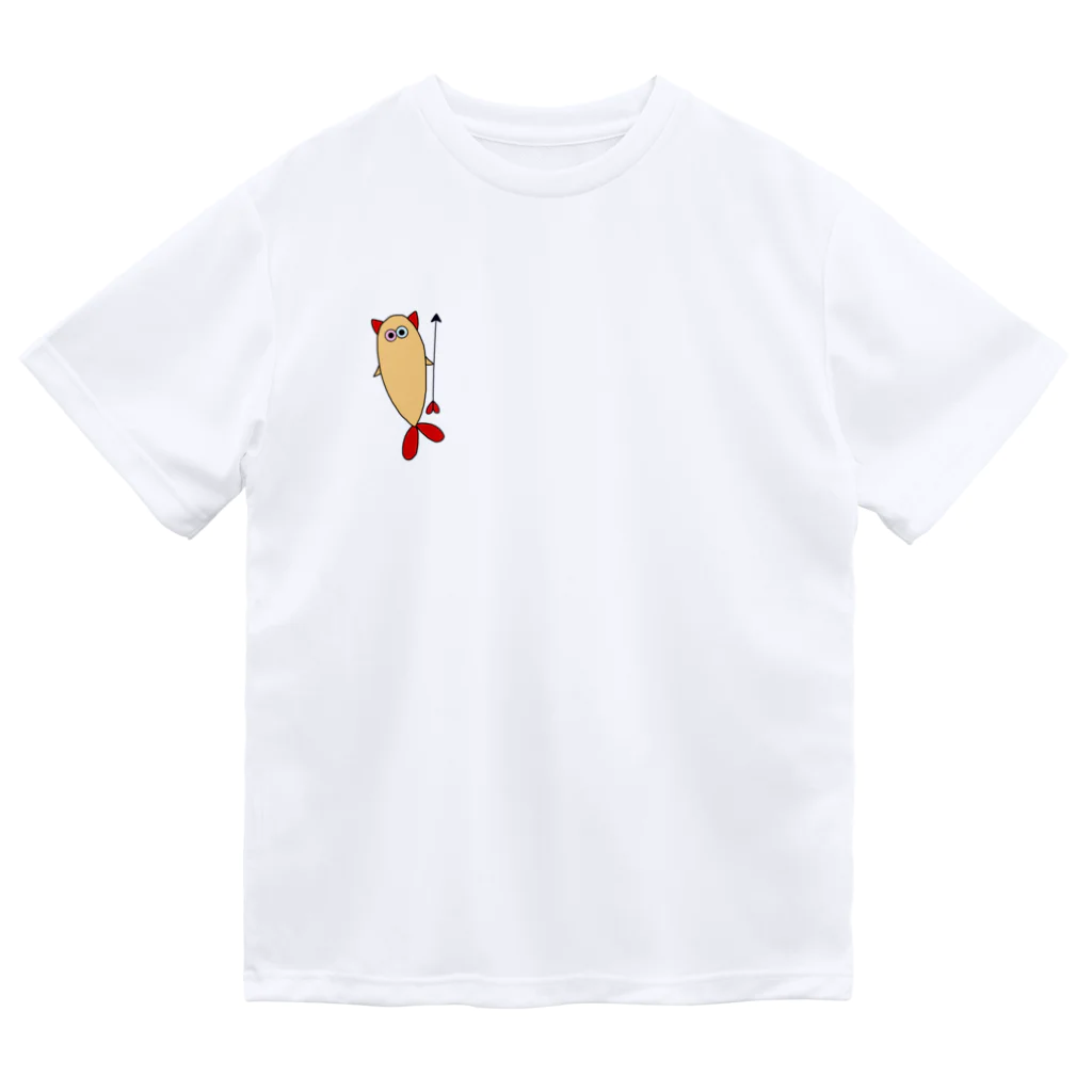 shrimp catのshrimp cat Dry T-Shirt