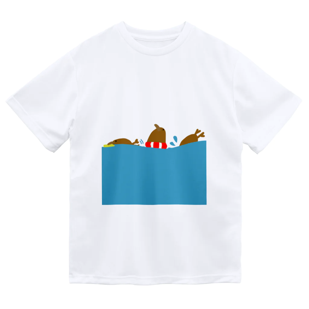 きーうーいーのぷかぷかきーうーいー（澄み渡る空） ドライTシャツ