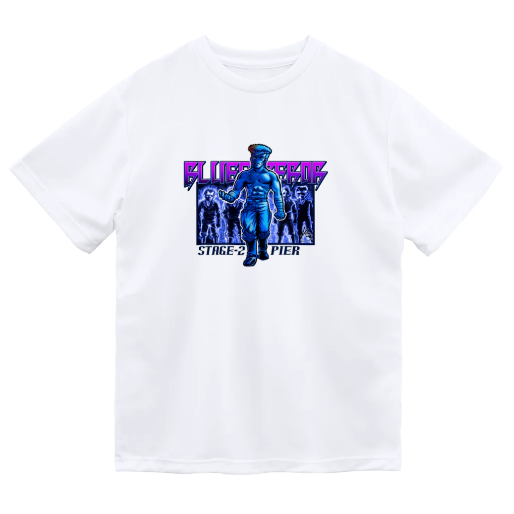 Kon-ART グッズショップのBLUE Emperorシンジ ドライTシャツ