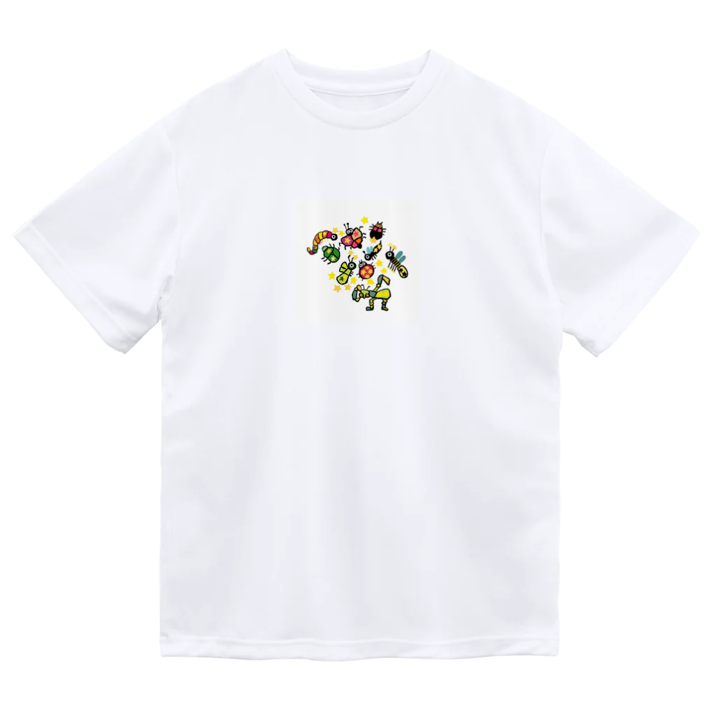 ぴょろりんちょ🐤の星柄の虫グッズ Dry T-Shirt