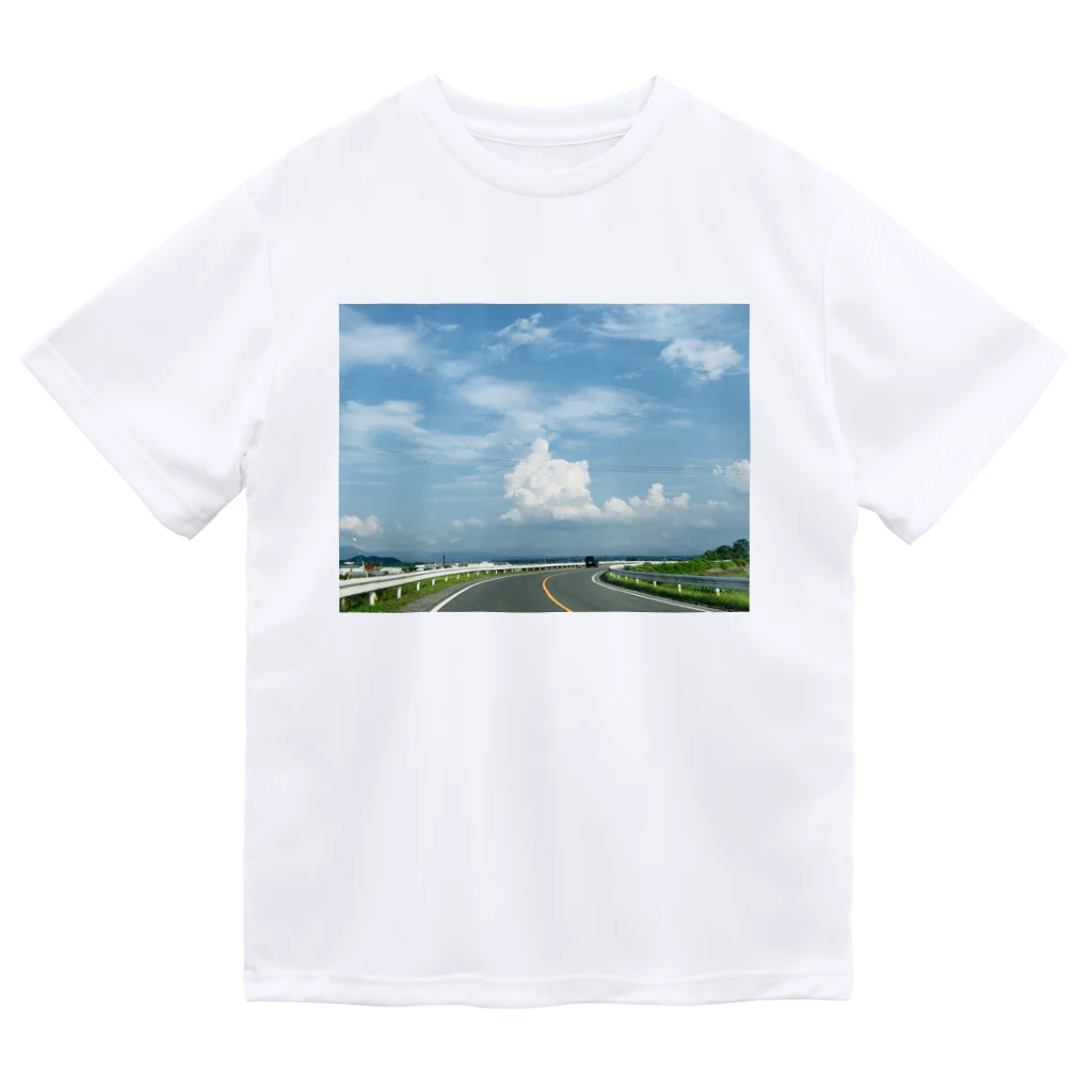 つけものいしのもくもくした雲 ドライTシャツ