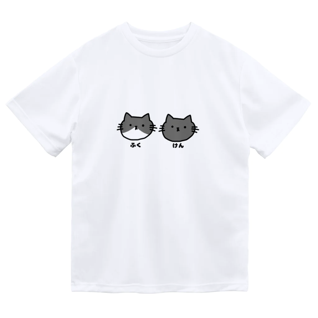 サノサンバのネコズ ドライTシャツ