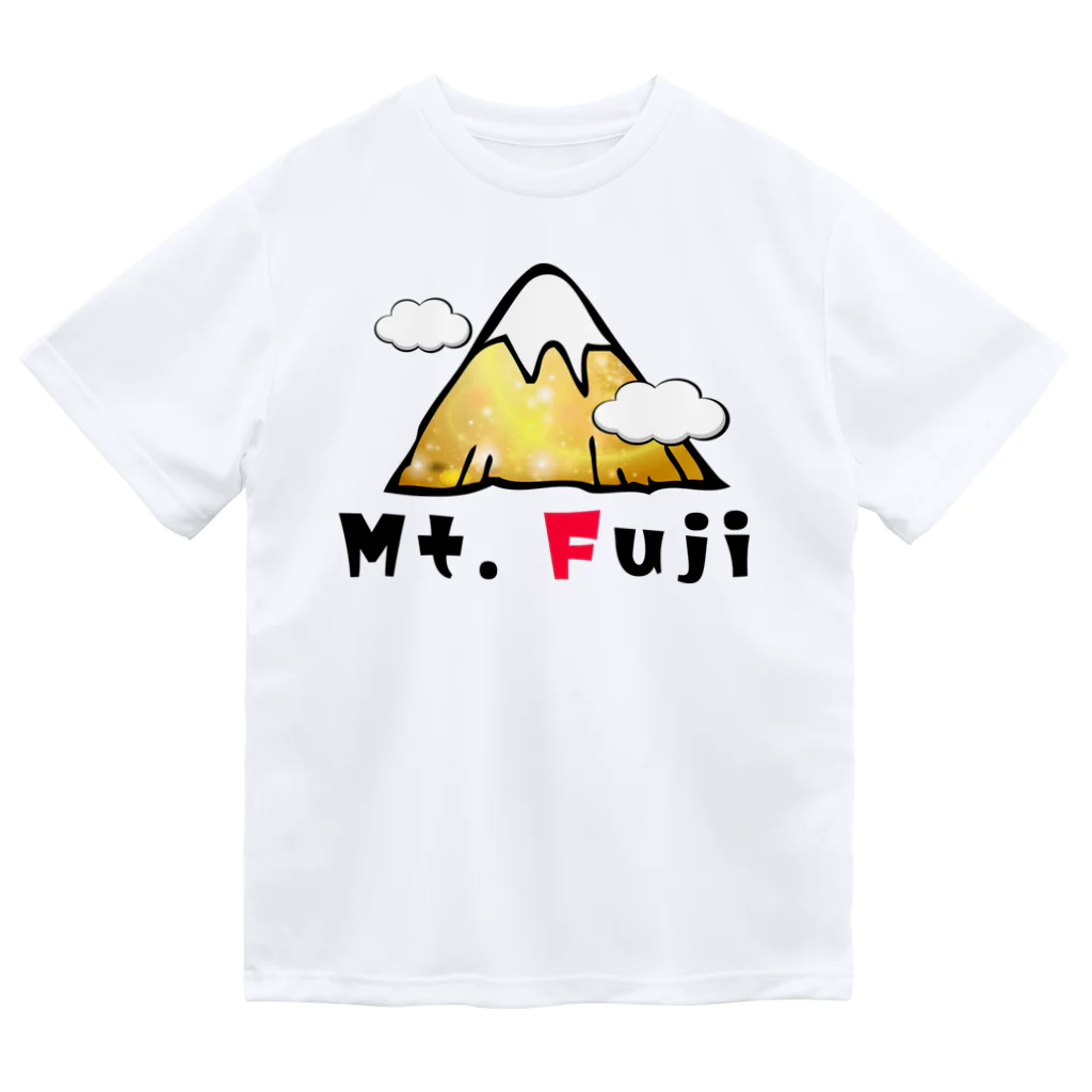 レアレアコクアのいいことありそう! 金運シリーズ　(富士山　Mt.Fuji) Dry T-Shirt
