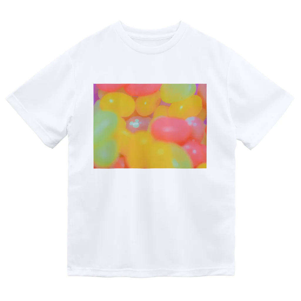 ackey-photoの隠れミッキー-グミキャンディ Dry T-Shirt