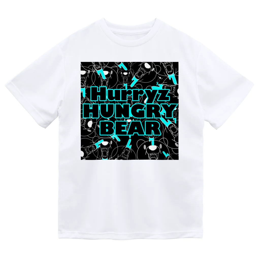 Hurryz HUNGRY BEARのHurryz HUNGRY BEARシリーズ ドライTシャツ