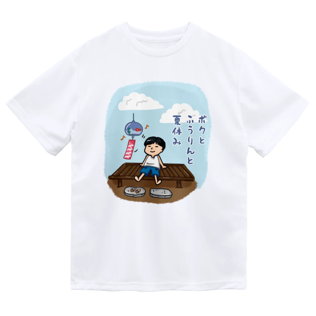 Andiamoのボクと風鈴と夏休み ドライTシャツ