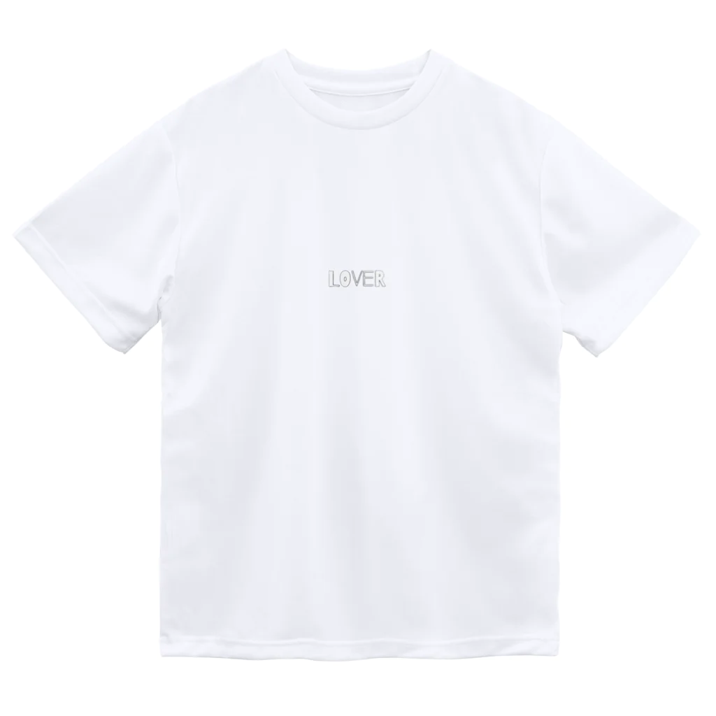 LOVERのシンプルLOVER ドライTシャツ