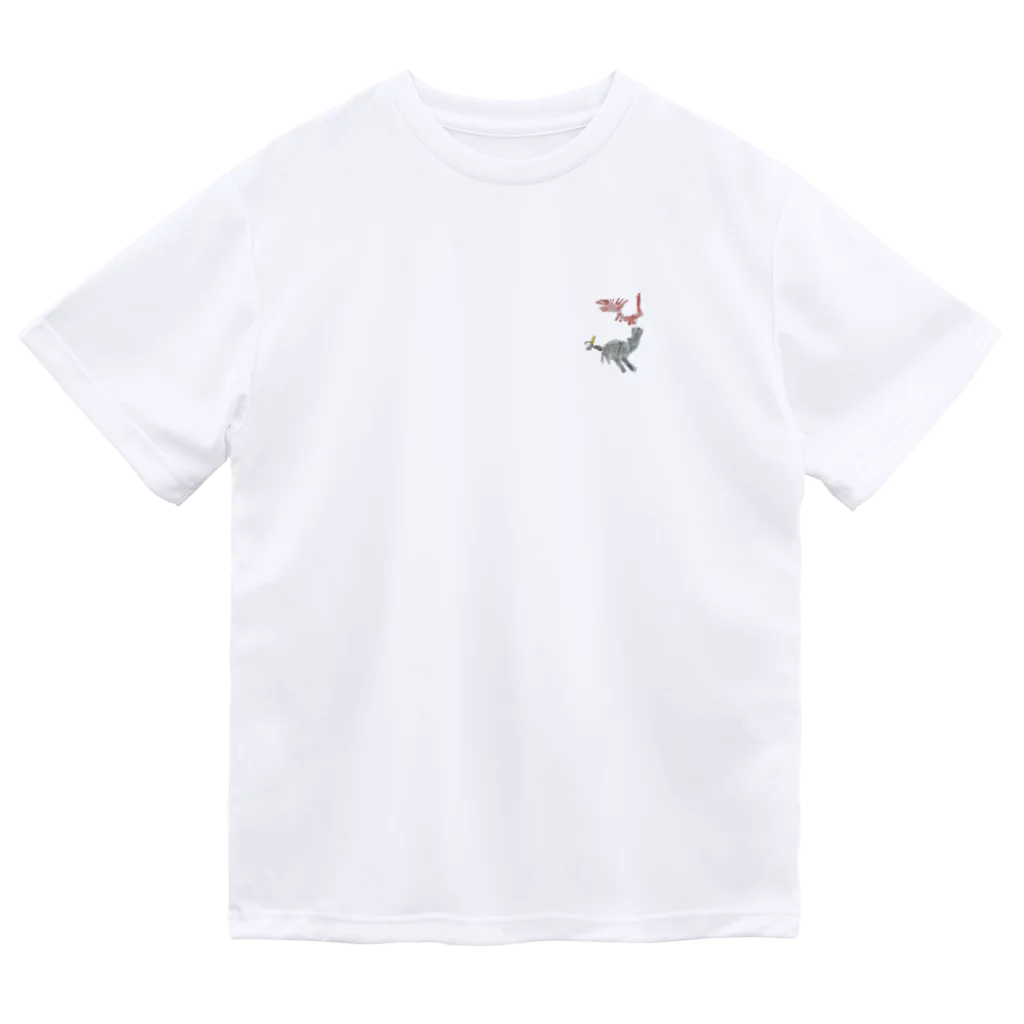 ちびっ子画伯の恐竜Tシャツ Dry T-Shirt