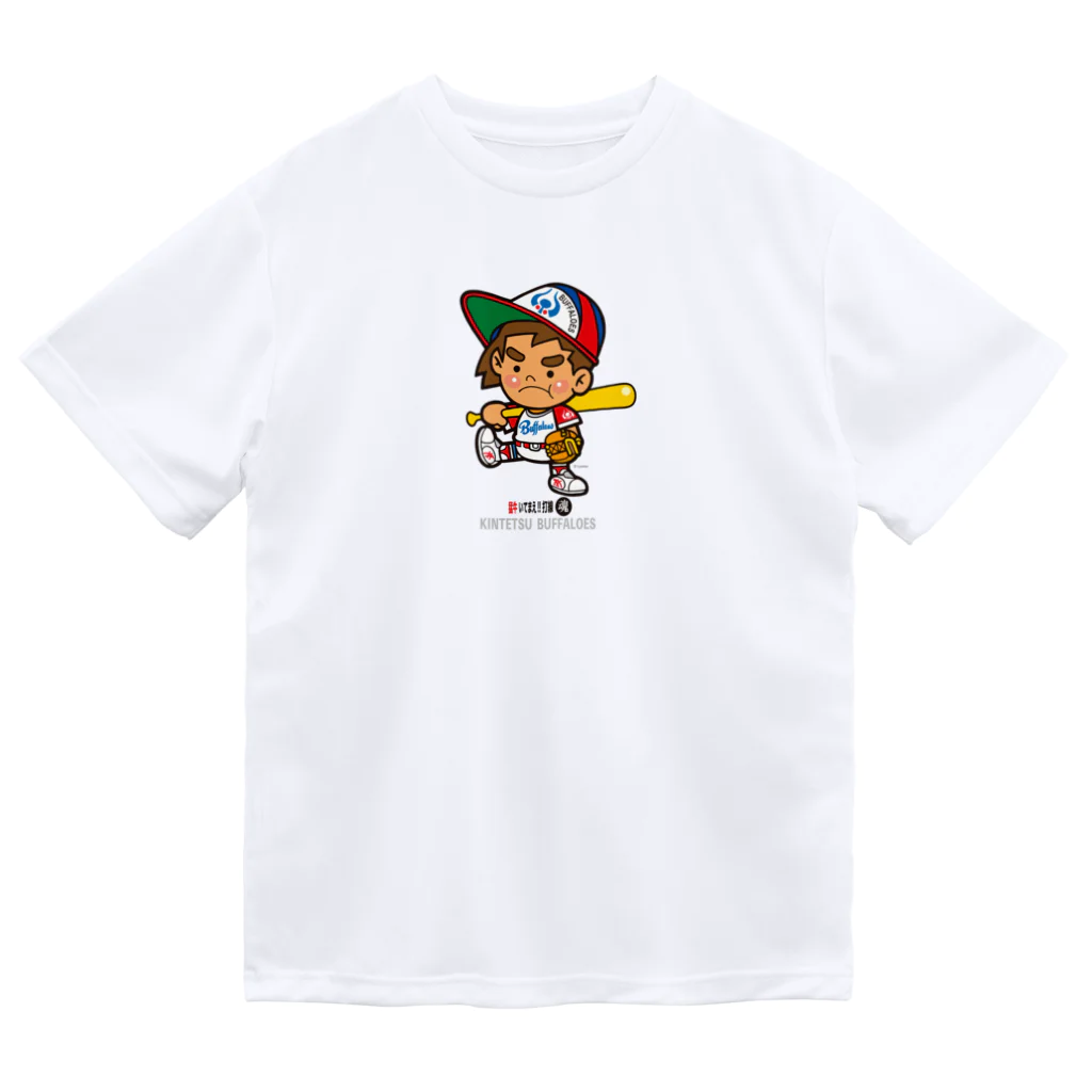 バッファ君  goods【近鉄バファローズ／1976-1996】の★D★《ファンシーバッファ君：スタンダードポーズ》 ドライTシャツ