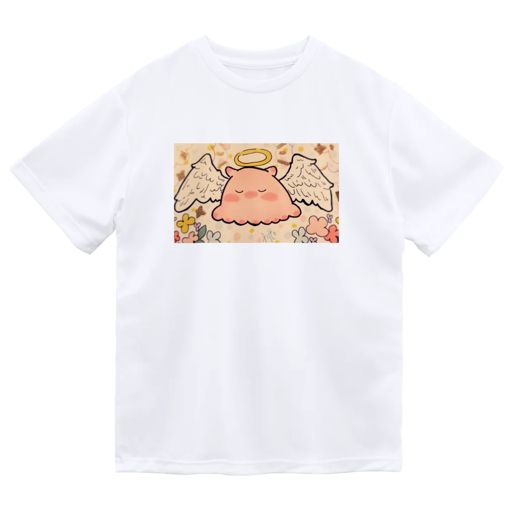 ネクピ＠創作クラスタの天使メンダコちゃんグッズ Dry T-Shirt