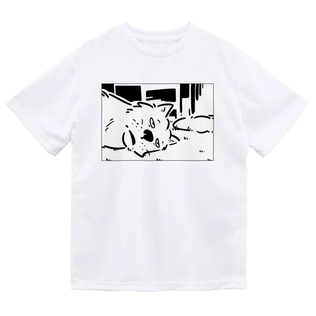 山形屋米店の無気力な犬 ドライTシャツ