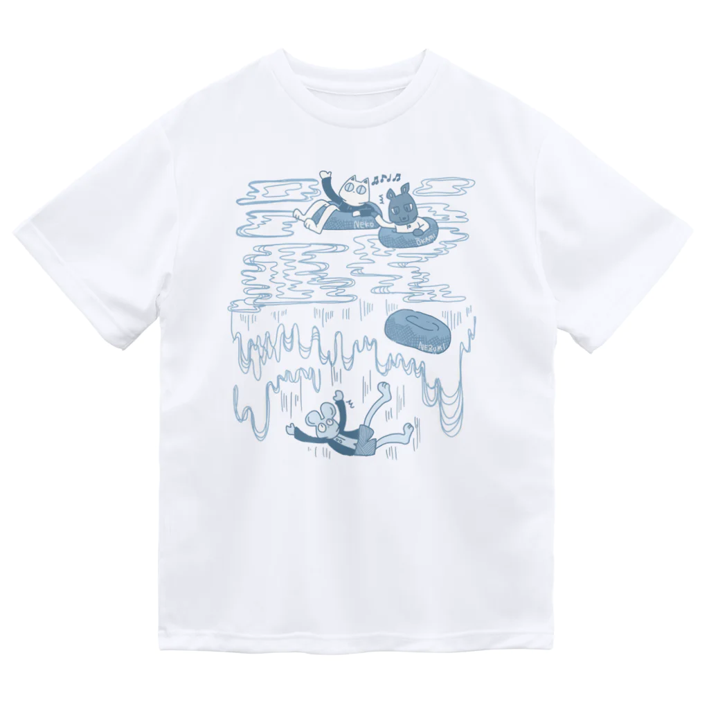 籠之屋雑貨のオネズトリオの夏休み Dry T-Shirt