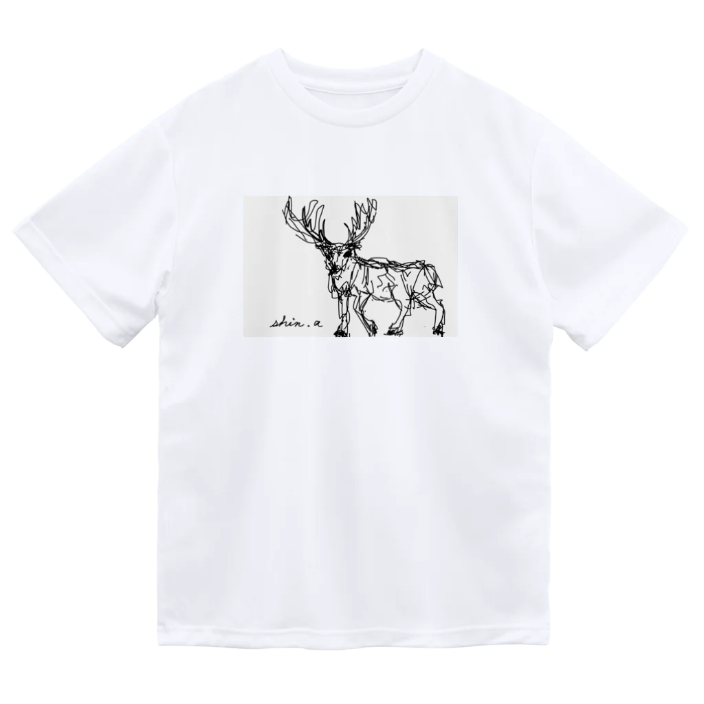 ちぃの鹿 Dry T-Shirt