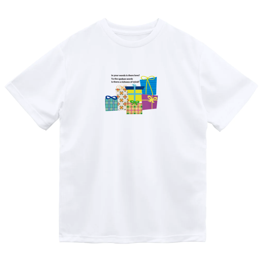 POPUP_KOBE_MARIKOの愛ある言葉 Dry T-Shirt