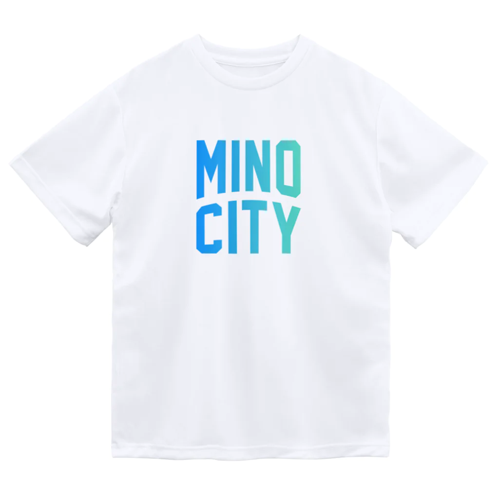 JIMOTOE Wear Local Japanの美濃市 MINO CITY Dry T-Shirt