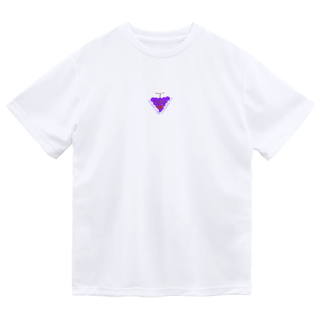 greatgrapeのgreatgrape(背景透過) ドライTシャツ