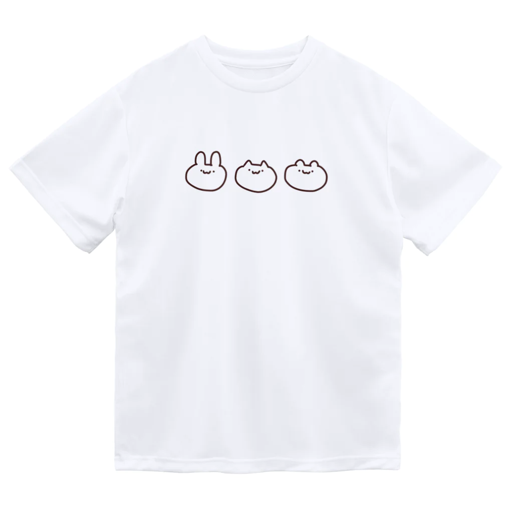 ハッピーストライクSHOP貮號店のうさんくさアニマルズ ドライTシャツ