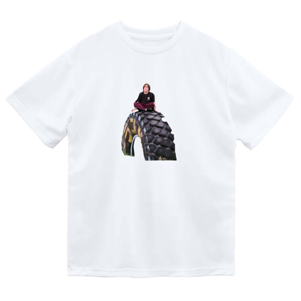 いわなりのタイヤでドカン Dry T-Shirt