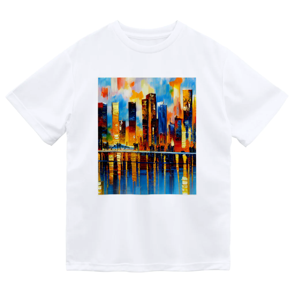 okada_labのCITYSCAPE ドライTシャツ