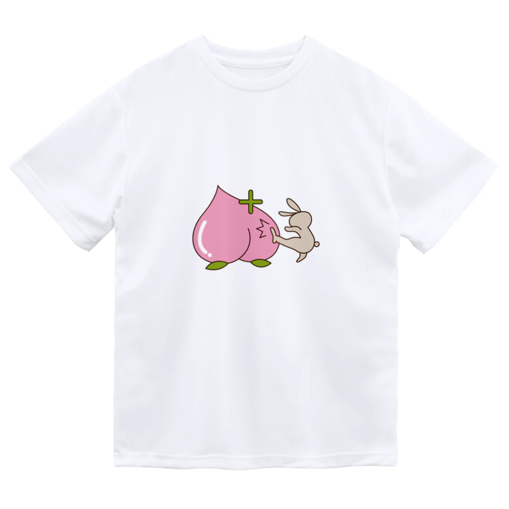 ももたすグッズ売り場のももたすてっかー ドライTシャツ