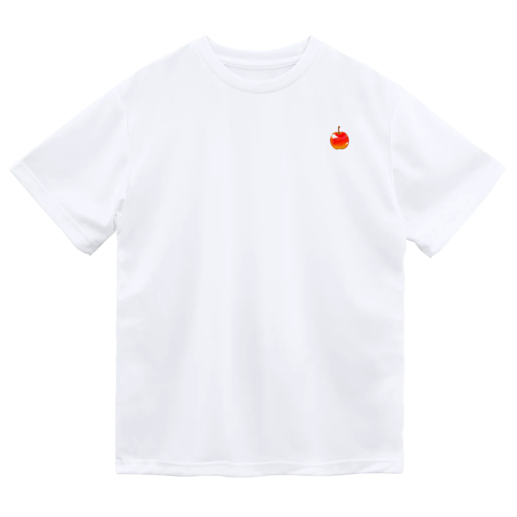 綾錦工房 りこりすの砂山のりんご Dry T-Shirt