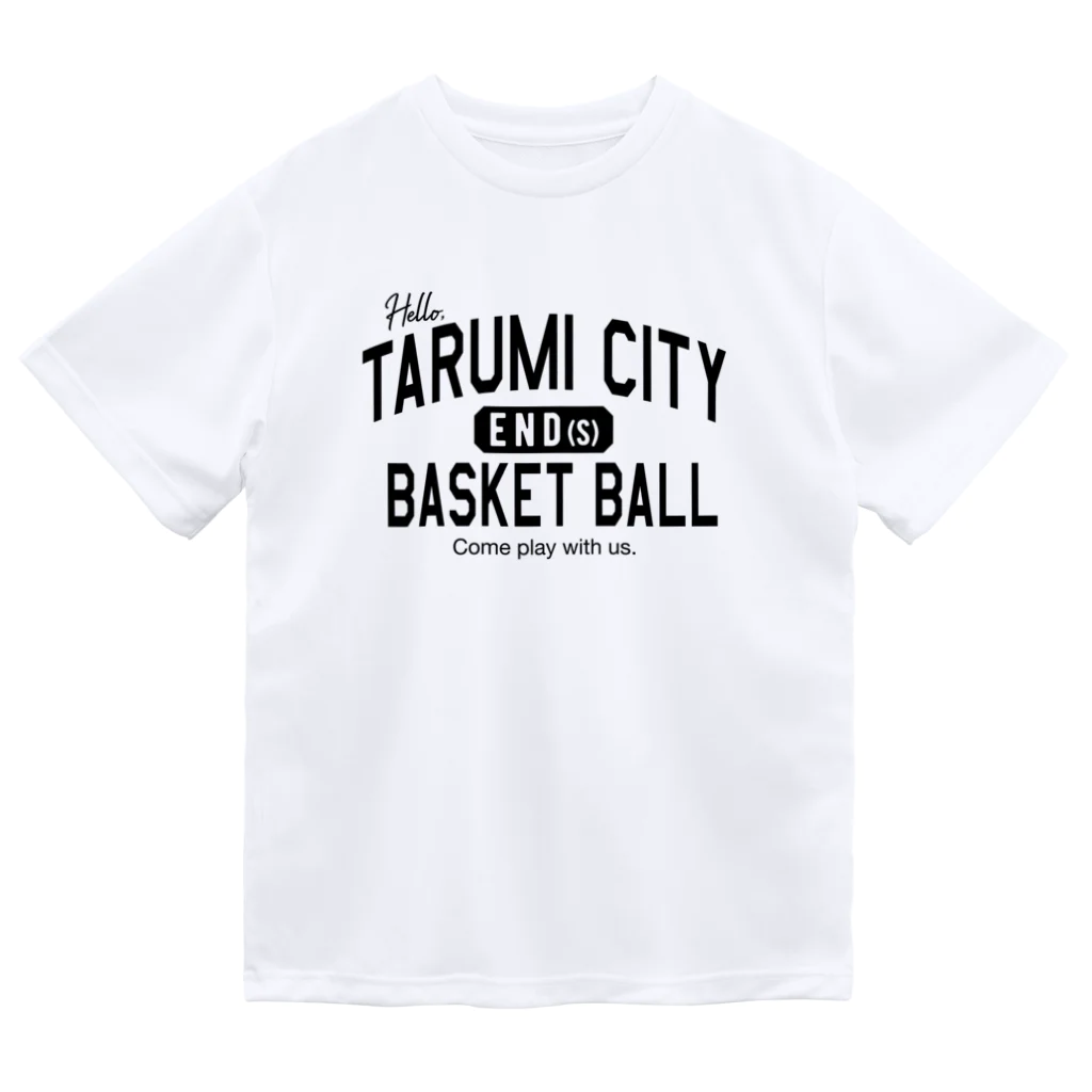 Vertrek 中の人のTARUMICITY BALLER/WH ドライTシャツ