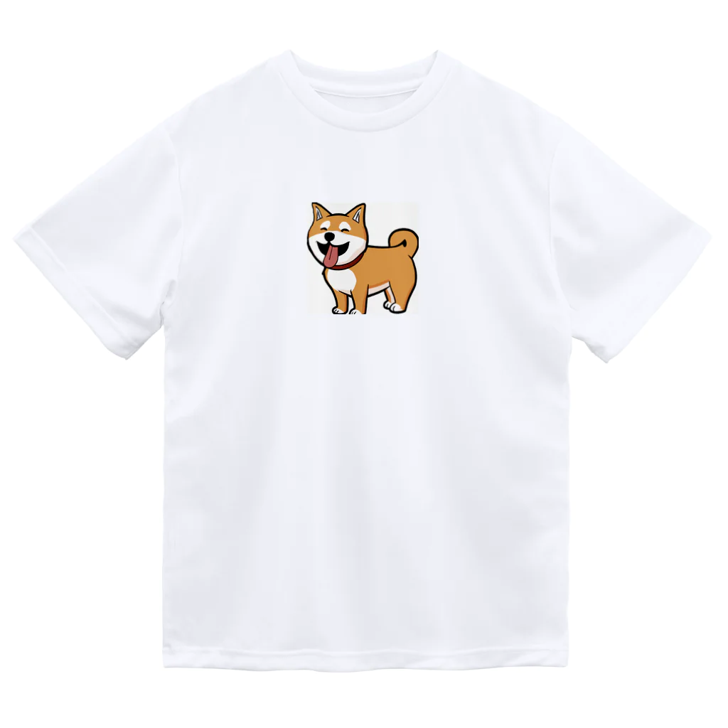 Shibainuteikokuのコミック柴犬 Dry T-Shirt