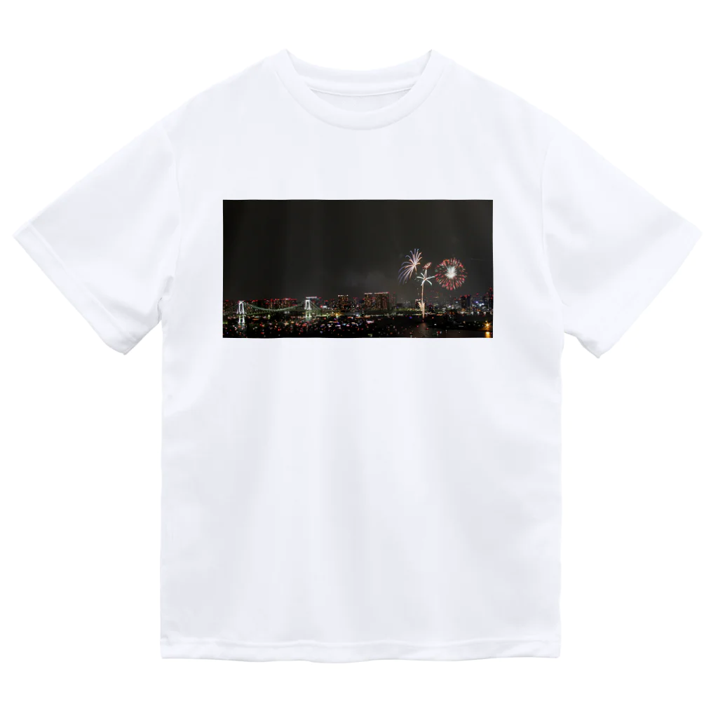 nokkccaの東京湾大華火祭 No.1 - Firework Festival - Dry T-Shirt