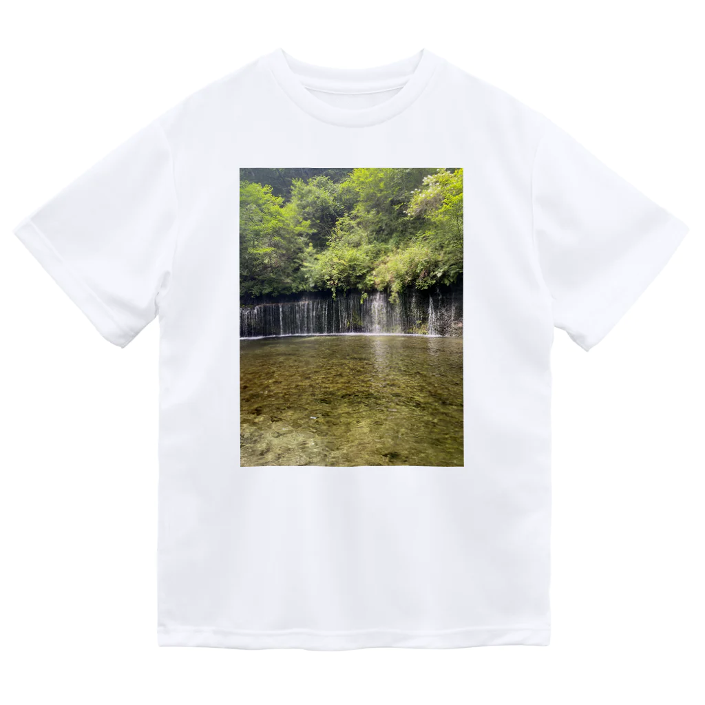 デタラメ食堂の白糸の滝　浄化の福田 Dry T-Shirt