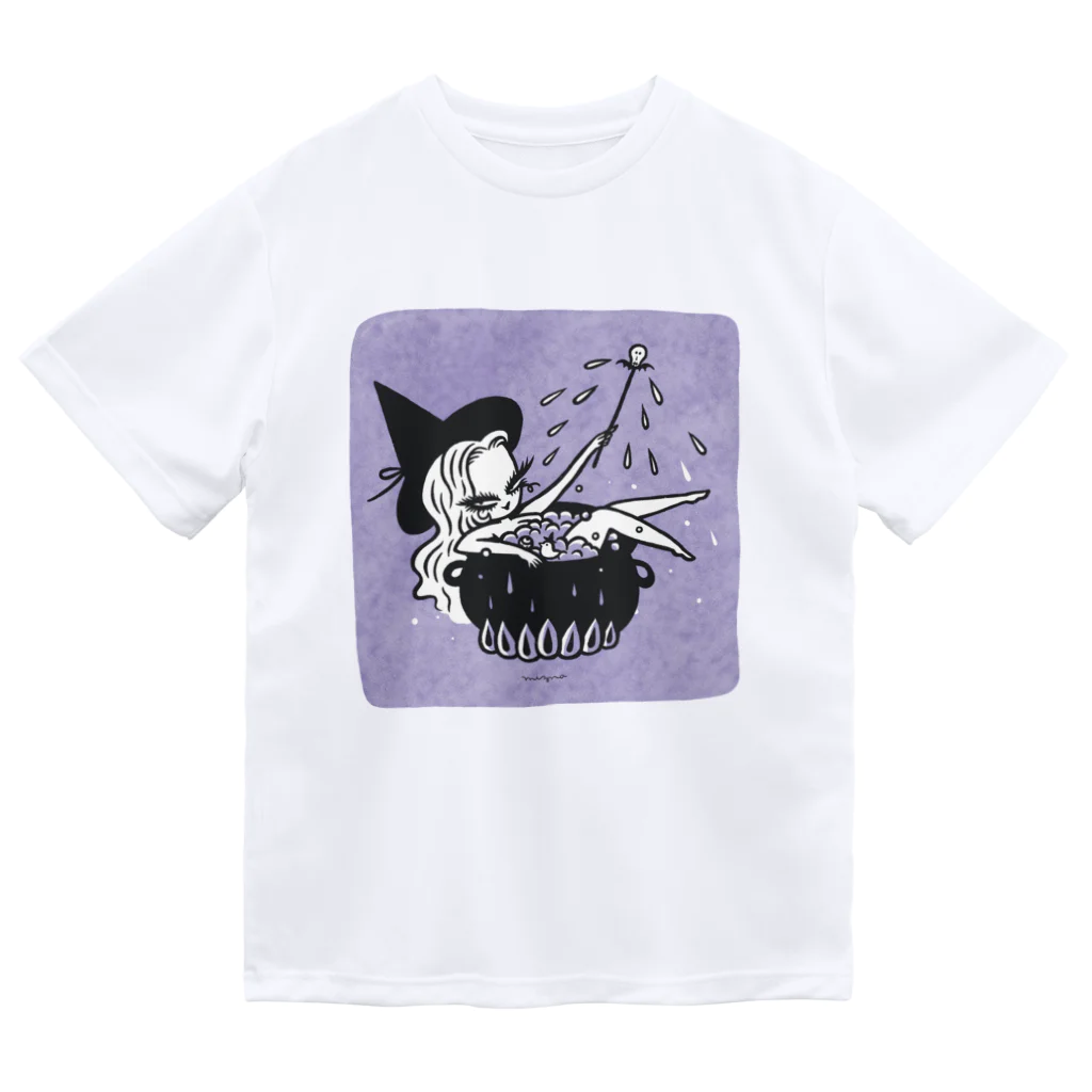 Mizna WadaのBlack Cauldron Dry T-Shirt