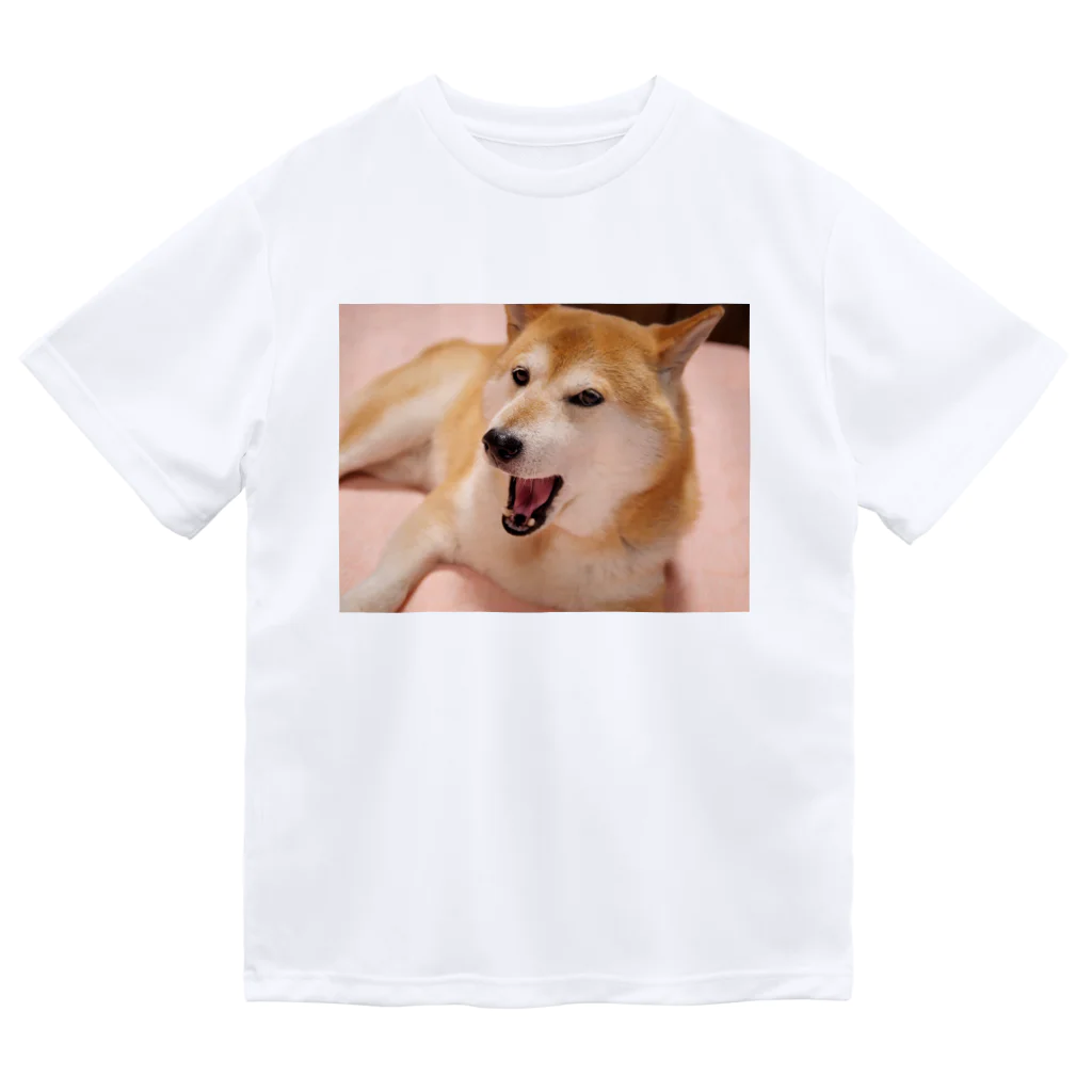 tamanikawaii_shibainuの文句言う柴犬♂ ドライTシャツ