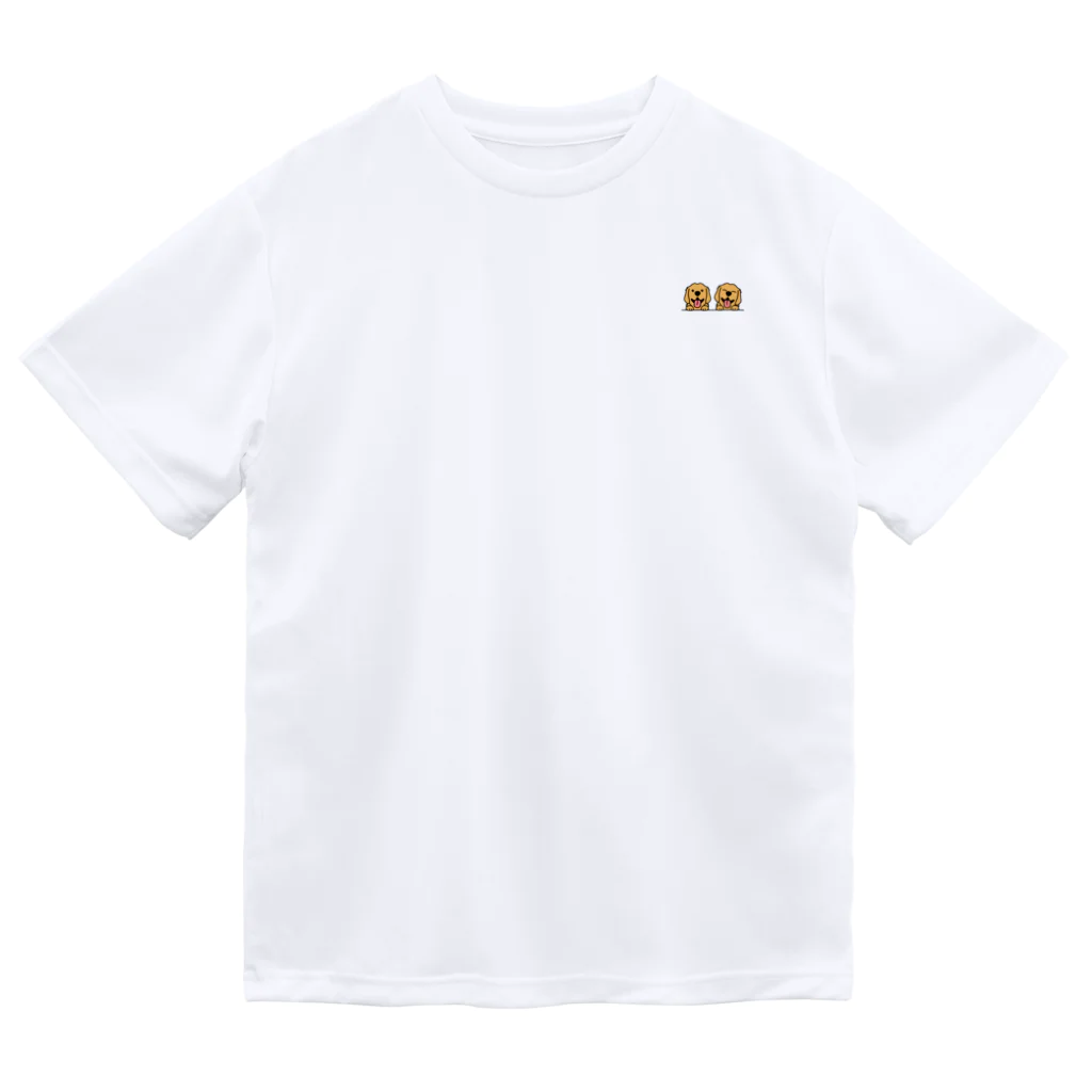 HALO-GOLDENのゴールデンレトリバー ドライTシャツ