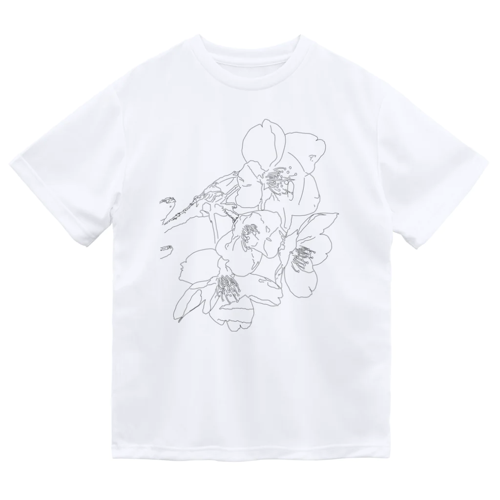 ちび猫のお花ちゃん Dry T-Shirt