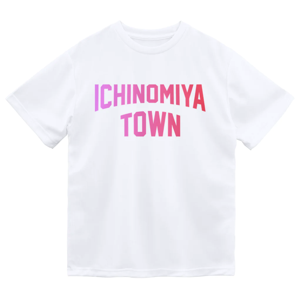 JIMOTO Wear Local Japanの一宮町市 ICHINOMIYA CITY ドライTシャツ