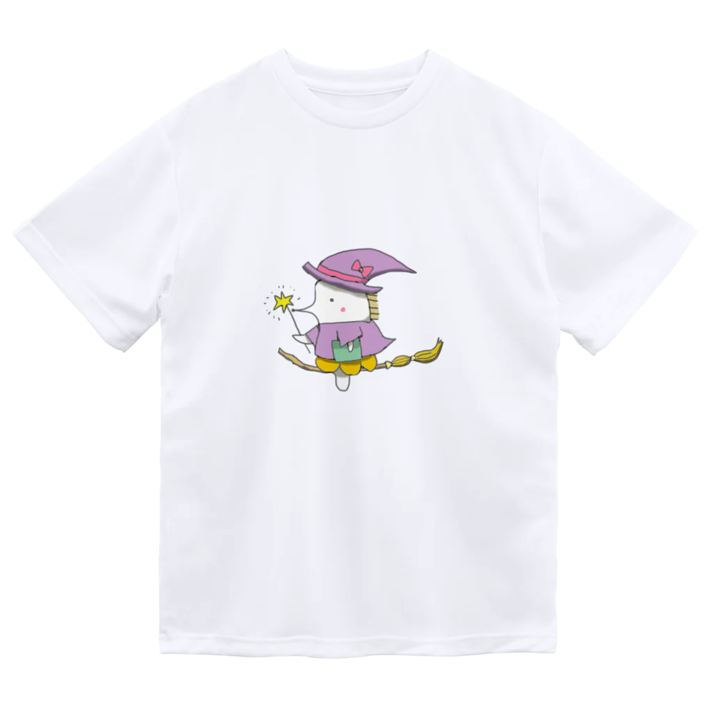 usagi-cuteの魔女のはりっちょ ドライTシャツ