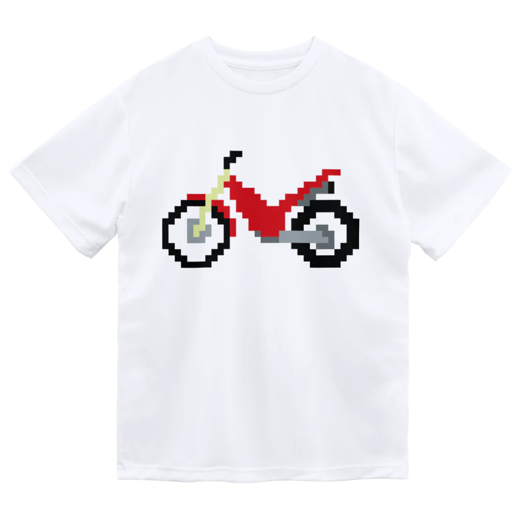 ackey_TRIALのシンプルなトライアルバイク（ドーン！） Dry T-Shirt