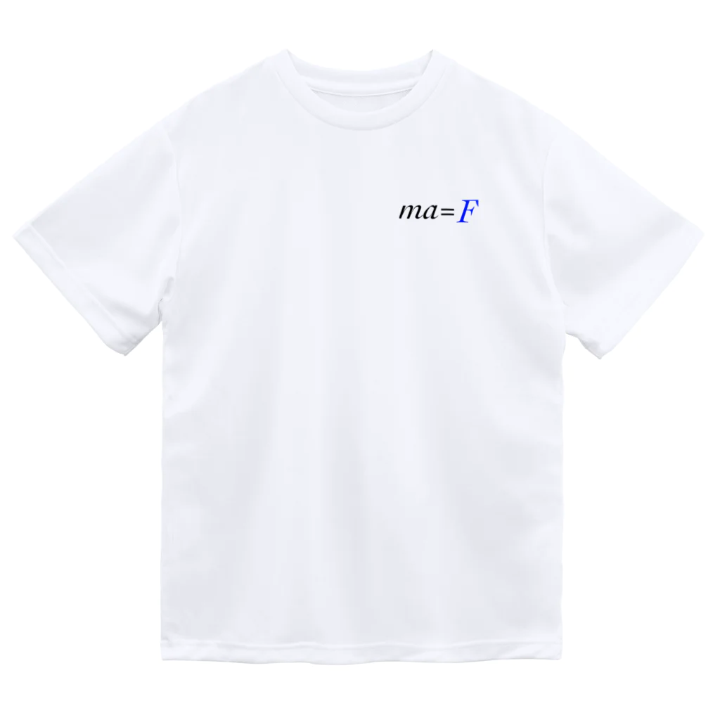 soup_miso_の運動方程式シャツ Dry T-Shirt