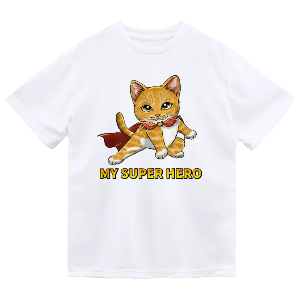 縁-yukari-のMY SUPER HERO Dry T-Shirt