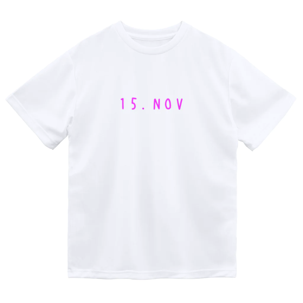 OKINAWA　LOVER　のバースデー［13.NOV］ピンク Dry T-Shirt