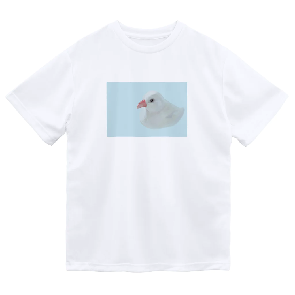 ふわキャラ工房のもっちり文鳥さん ドライTシャツ