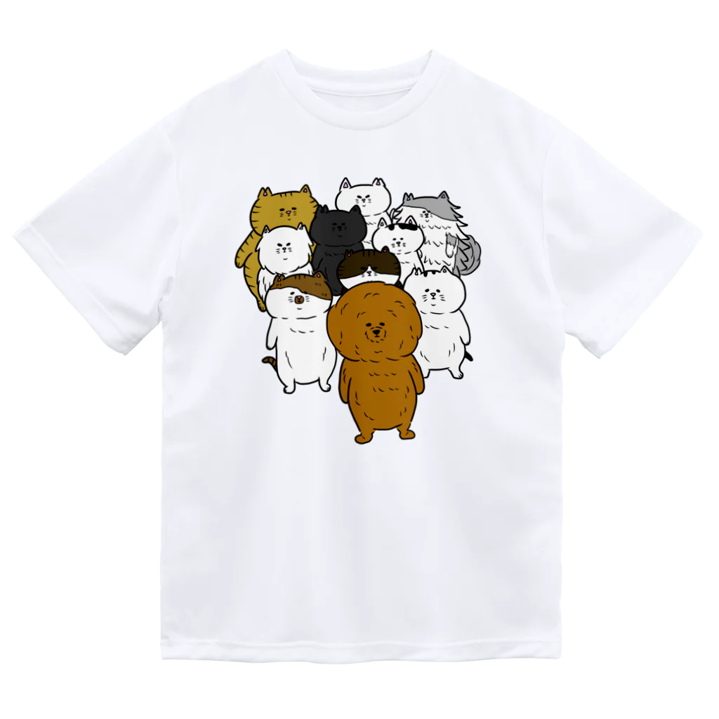 にゃんまるけの9割猫 ドライTシャツ