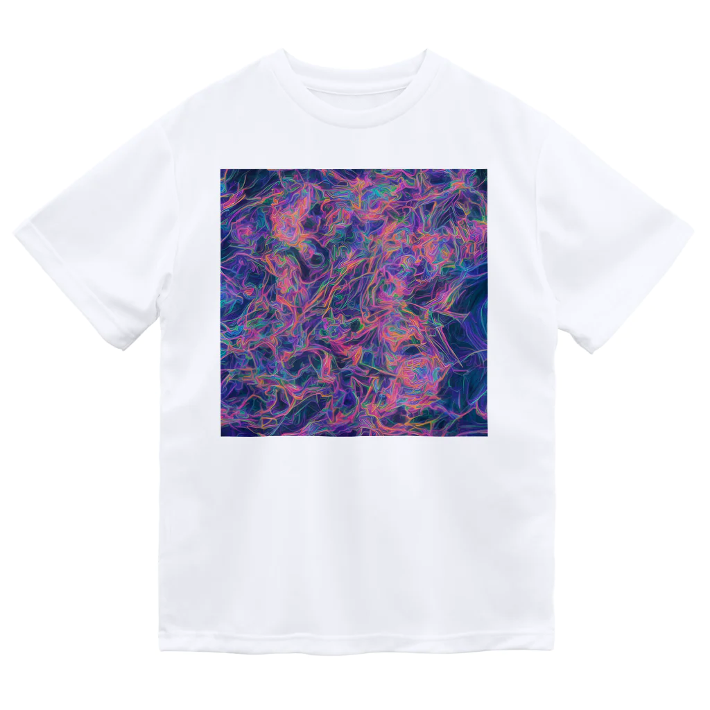 TakashiSのpattern of electricity Dry T-Shirt