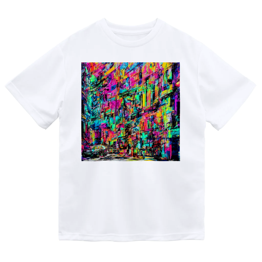 TakashiSの vivid gas station Dry T-Shirt