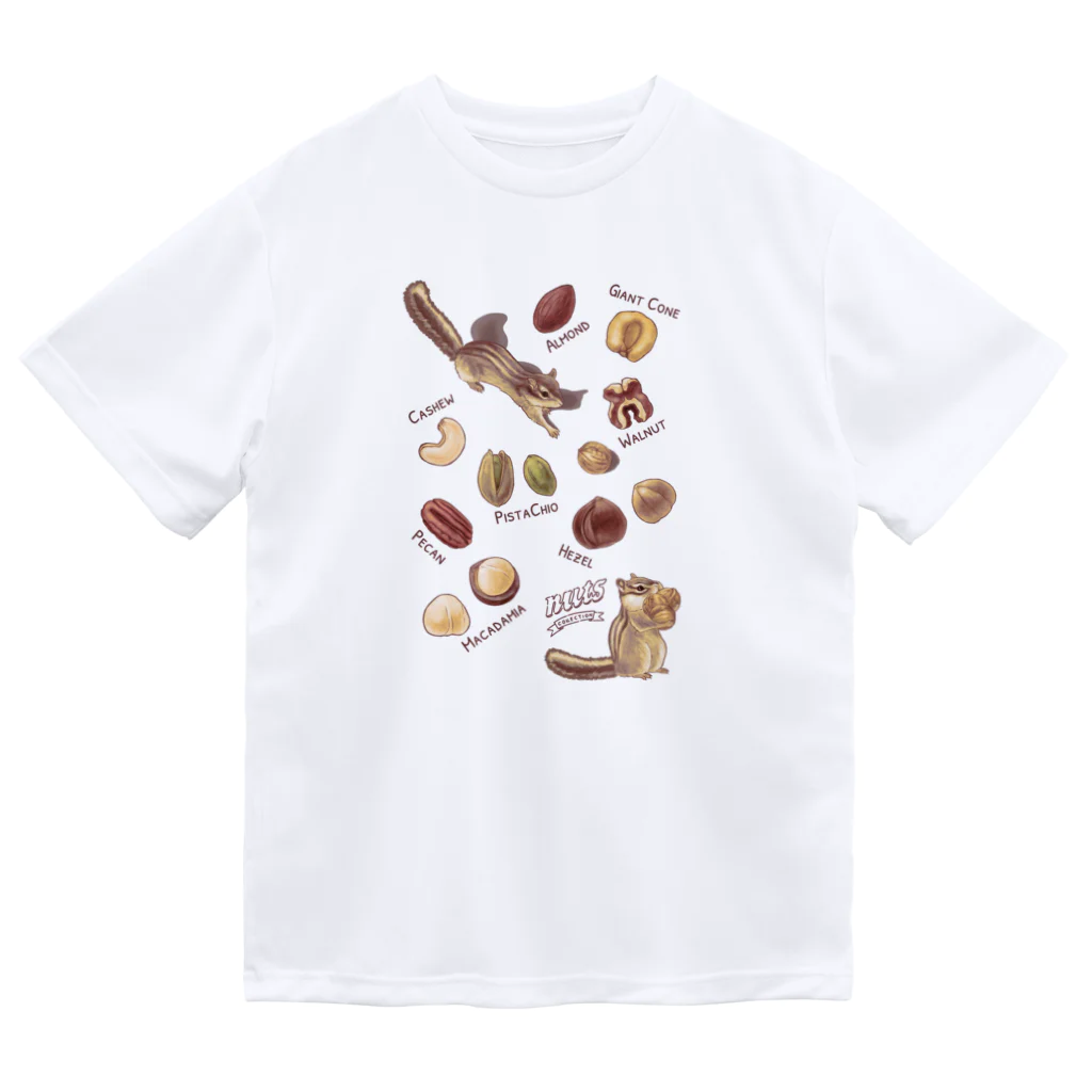 huroshikiのNUTS collection ナッツコレクション ドライTシャツ