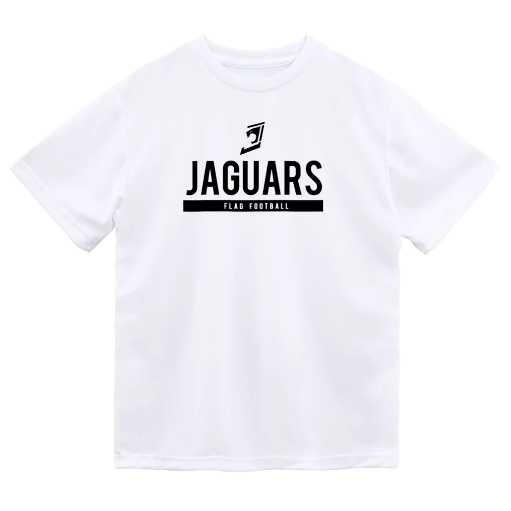 JAGUARS_flagfooballの文字ロゴ ドライTシャツ