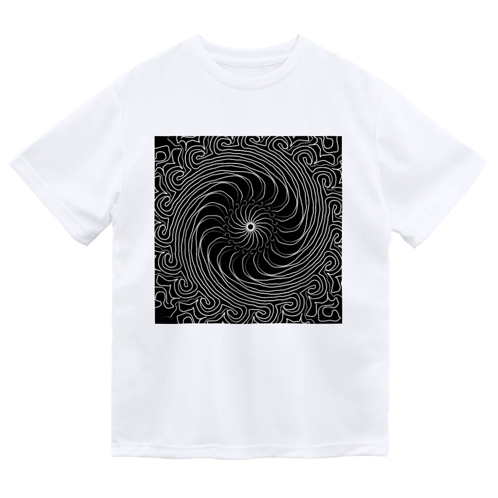 wave.の渦 ドライTシャツ