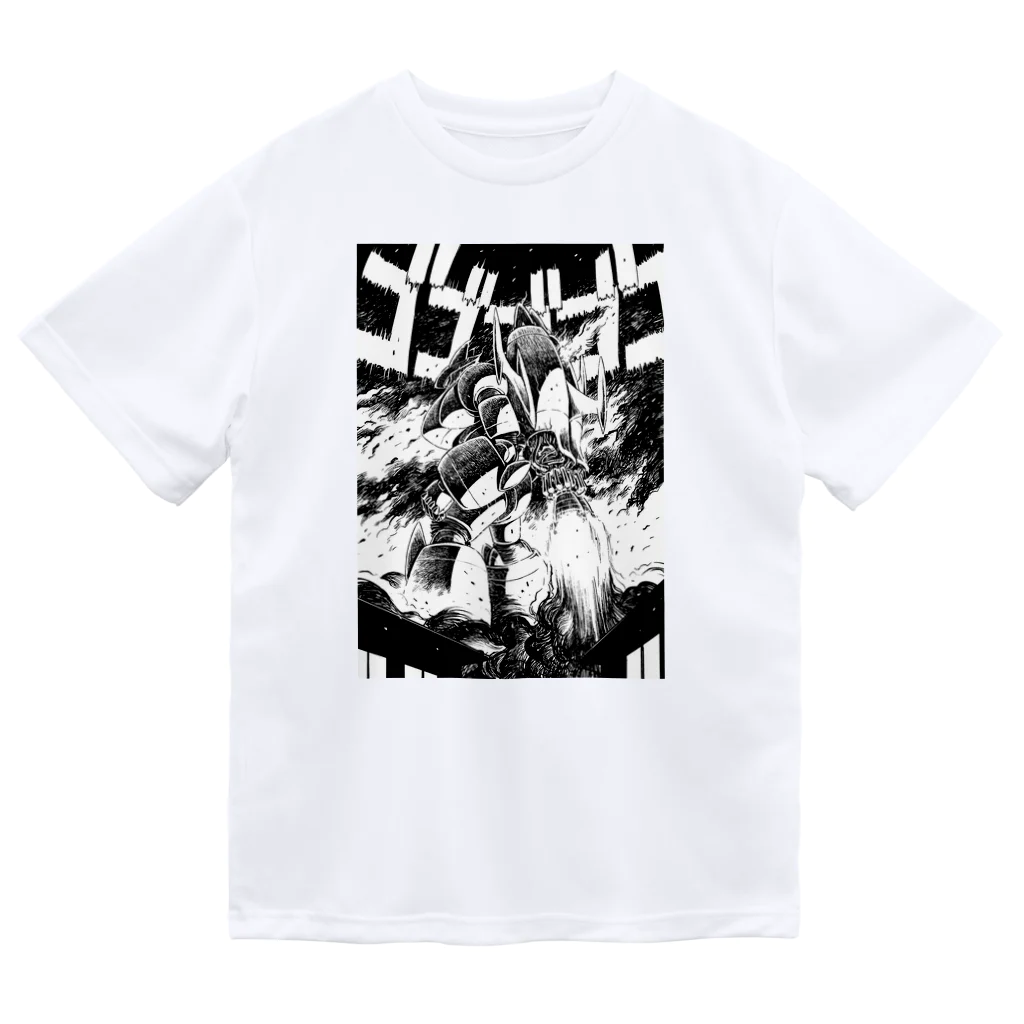 iwakunikogyoの鉄神02 Dry T-Shirt