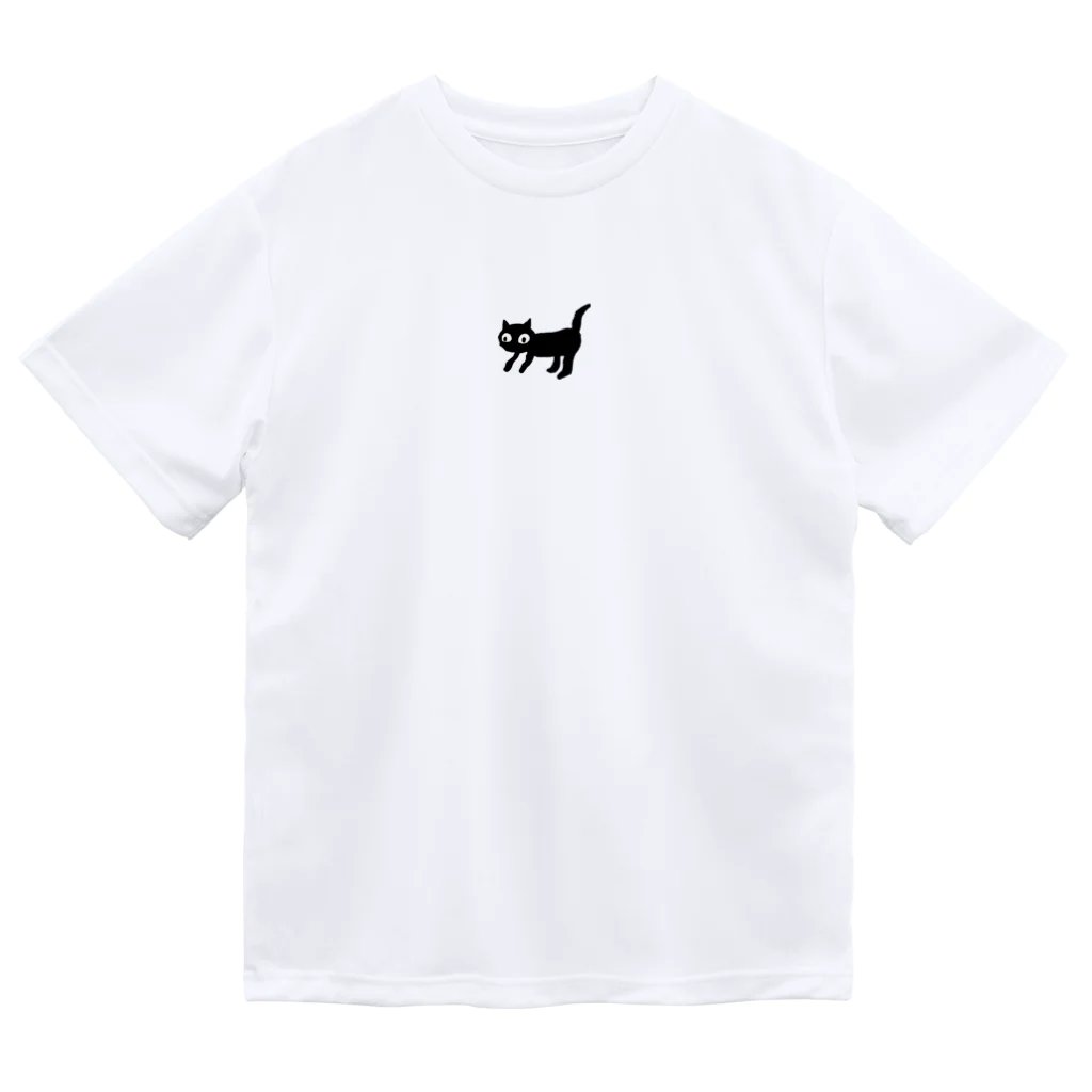 masao_art_lifeのにらむ猫ちゃん ドライTシャツ