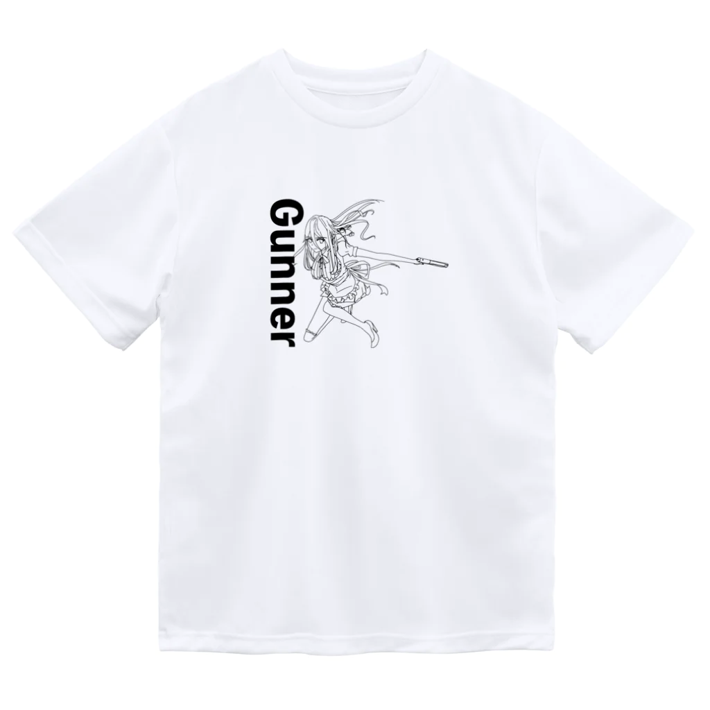 chicodeza by suzuriのGunner メイド ドライTシャツ